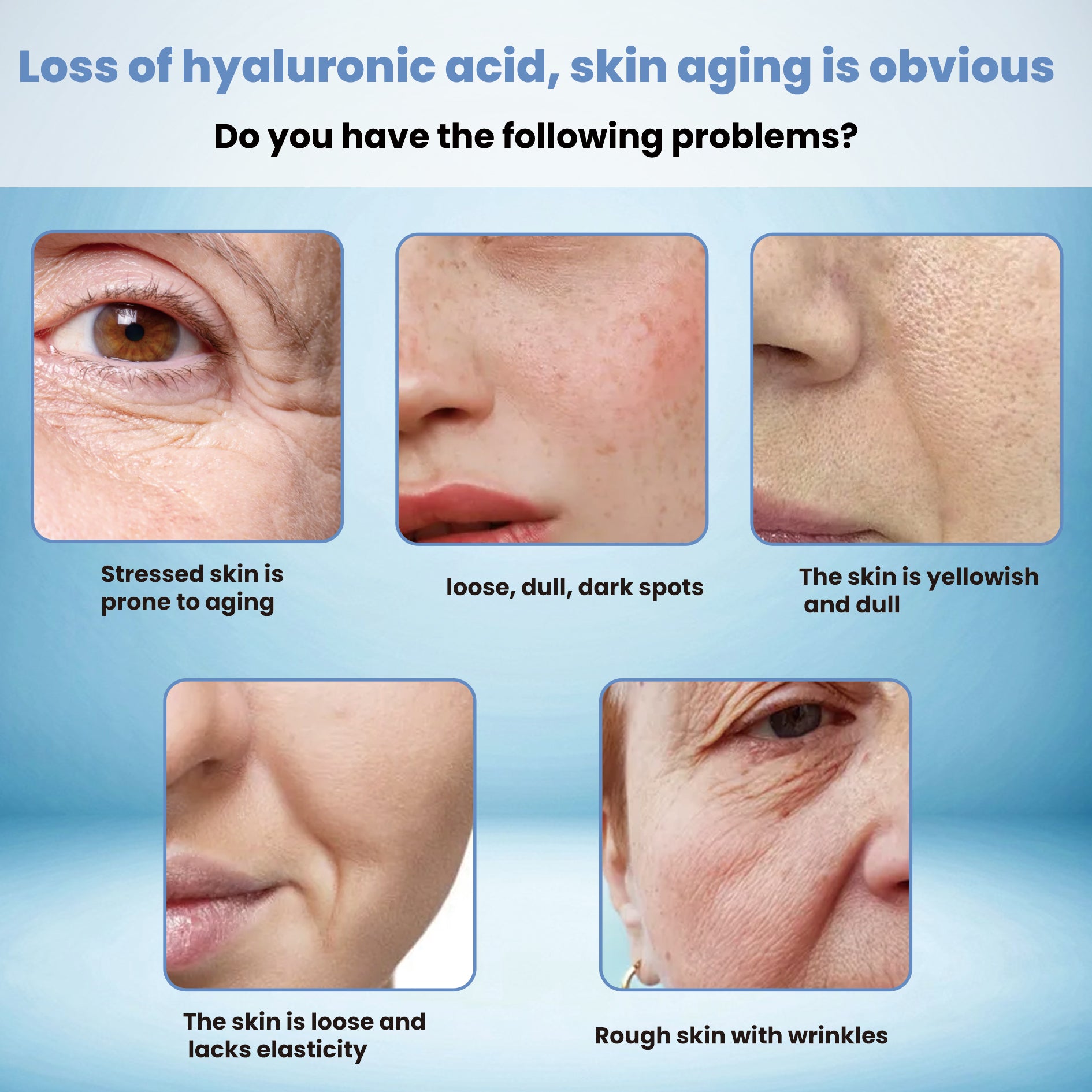 Hyaluronsyra Uppstramande Serum – Återfuktande & Hudförbättrande