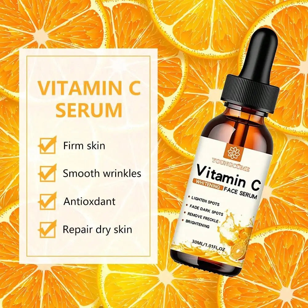 Vitamin C Ansiktsserum med Hyaluronsyra – 30ml